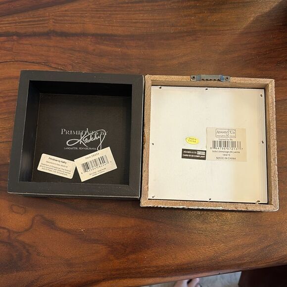 Decorative Wooden Signs Set coffee bar alcohol funny primitive decor EUC - Picture 5 of 5